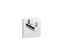 Croydex Chester Flexi-Fix - Chrome Wall Mounted X Plate Bathroom Accessories