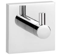 Croydex Robe Hook Chester QM441741 Flexi-Fix 54 x 54 x 47 mm Silver