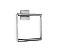 Croydex Chester Flexi-Fix Wall Mounted Towel Ring - Chrome