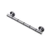 Croydex Chrome Effect Straight Comfort Wall-Mounted Grab Bar (L)480mm