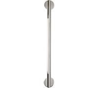 Croydex Chrome Effect Wall-Mounted Straight Grab Bar (L)600mm
