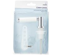 Croydex Blanc Cistern Lever, Chrome/White