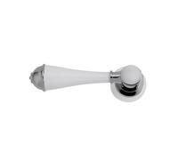 Croydex Classic Cistern Lever, Chrome/White