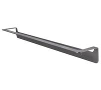 Croydex Columba Bath Towel Holder - Ideal Bathroom Accessory Industrial Style for towels : Simple Allen Key Installation, Durable Brushed Stainless Steel, Fixings Included, 600mm