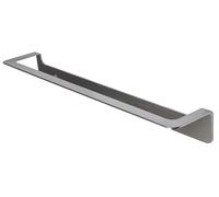 Croydex Columba Hand Towel Holder - Ideal Bathroom Accessory Industrial Style for towels : Simple Allen Key Installation, Durable Brushed Stainless Steel, Fixings Included, 450mm