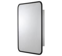 Croydex Framed Bathroom Mirror Cabinet - Black