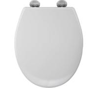 Croydex Constance Flexi-Fix White Soft Close Toilet Seat with Quick Release Butt