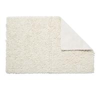 Croydex Cream Cotton Bath Mat 80x50cm Soft Cushioned Non-Slip Machine Washable