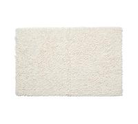 Croydex Cream Cotton Bathroom Mat with Slip-Resistant Backing