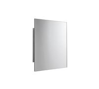 Croydex Dart Square Bathroom Cabinets with Mirror, Concealed Cabinet Storage, Supplied Fully Assembled, Easy to Install, Bathroom Mirror Cabinets, All Fixtures Included, 45x45cm