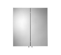 Croydex Dawley Bathroom Mirror Cabinet - Black