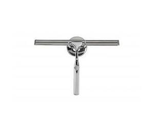 Croydex Deluxe Squeegee with Suction Cup Wall Mount, Shower Screen Cleaner