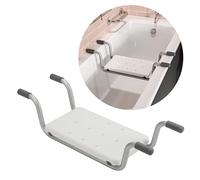 Croydex Easy Fit Bath Bench, White, 220 x 735 x 180mm