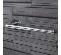 Croydex Epsom Bathroom Hand Towel Bar Holder Round Wall Mounted Modern Chrome