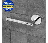 Croydex Epsom Bathroom Toilet Roll Paper Holder Contemporary Chrome Flexi Fix