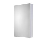 Croydex Finchley Gloss Single Bathroom Wall Cabinet With Mirrored Door (H)690mm (W)400mm