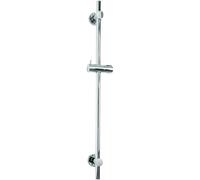 Metlex by Croydex 800mm Shower Riser Rail Adjustable Brackets Chrome AM182641
