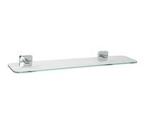 Croydex Flexi-Fix Camberwell Bathroom Shelf Screw or Glue Fix