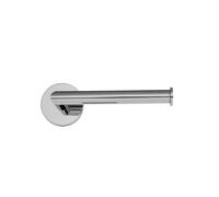 Croydex Epsom Toilet Roll Holder - Durable Zinc Alloy, Quality Chrome Finish, Bathroom Storage Solution, Flexi-Fix Accessories, Easy to Fit, Screw or Glue Installation, All Fixings Included
