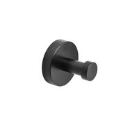 Croydex Flexi Fix Epsom Robe Hook - Matt Black (12847)