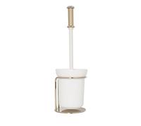 Croydex Flexi-Fix Grosvenor Antique Gold Freestanding Toilet Brush , QM702403