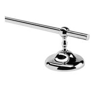Croydex Flexi-Fix™ Grosvenor Bathroom Towel Rail - Chrome
