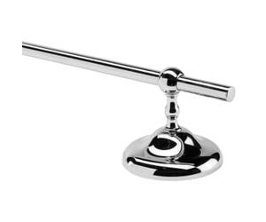 Croydex Flexi-Fix™ Grosvenor Bathroom Towel Rail - Chrome