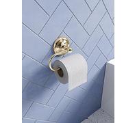 Croydex Flexi-Fix Grosvenor Gold Toilet Roll Holder One Colour