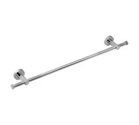 Croydex Flexi-Fix Knightsbridge Chrome Effect Stainless Steel Wall-Mounted Towel Rail (W)68.6Cm