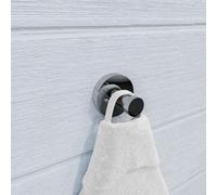 Croydex Flexi-Fix Modern Robe & Towel Hook in Chrome - Epsom