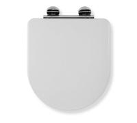 Croydex Garda Soft Close Toilet Seat With Easy Fit Flexi-Fix™ Hinges