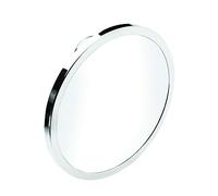 Croydex Rust Free Stick 'N' Lock Plus Anti-Fog Mirror, Silver