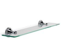 Croydex Glass Bathroom Shelf, Traditional Bathroom Storage - Westminster