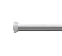 Croydex GP89000 Heavy Duty Telescopic Tension Shower Rod, 110-195 cm, Silver