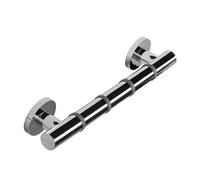 Croydex Chrome Straight Bathroom Grab Rail 300mm
