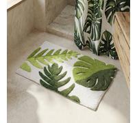 Croydex Green Botanical Bath Mat 72 X 45Cm