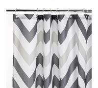 Croydex Shower Curtain, Grey, 1800x1800