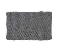 Croydex Grey Super Soft Cushioned Bath Mat with Slip-Resistant Backing