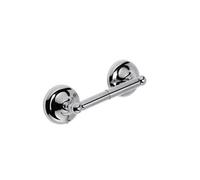 Croydex Grosvenor Flexi-Fix Chrome Spindle Toilet Roll Holder