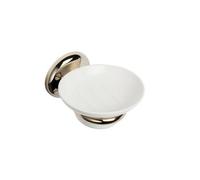 Croydex Flexi-Fix Grosvenor Antique Gold Easy to Fit Soap Dish , QM701903