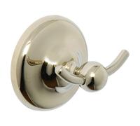 Croydex Grosvenor Gold Bathroom Robe Dressing Gown Hook Traditional Qm701703