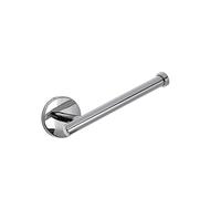 Croydex Hampstead Toilet Roll Holder - Durable Zinc Alloy Construction, Chrome Plated Finish, All Fixings Included, Easy to Fit, Wall Mounted Toilet Paper Holder, 6x17x8cm