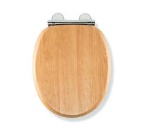 Croydex Hartley Flexi-Fix Soft Close Toilet Seat - Quick Release Button for Easy Cleaning and Adjustable Hinges with Top and Bottom Fixings,