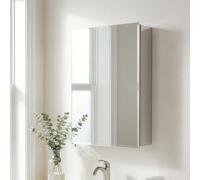 Croydex Haven 76 x 61cm Bathroom Mirror Cabinet - No Assembly Required