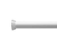Croydex Heavy Duty Telescopic Tension Shower Rod, 110-195 cm, White