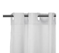 Croydex Hook 'n' Hang White Shower Curtain (W)180Cm
