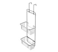 Croydex Hook Over Door Double Storage Basket