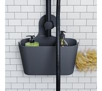 Croydex Hook Over Grey Shower Caddy Organiser