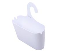 Croydex Hook Over Storage Plastic White Storage Basket