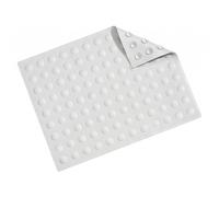 Croydex Hygiene 'n' Clean Bath Mat - Non Slip, Anti Mould, Made from Natural Rubber, Machine Washable with Secure Suction Cup Grip - Ideal Bath Mat